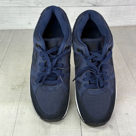 NEW Nike Mens Air Span 2 SE Midnight Navy SP19 BQ6052-400 Lace UP Sneaker Size 7 - Picture 3 of 11